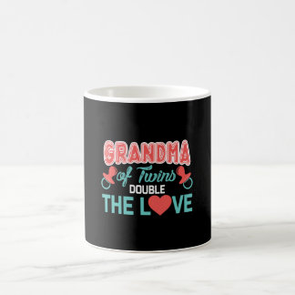Grandma Of Twins Double The Love, Mug Nice Design