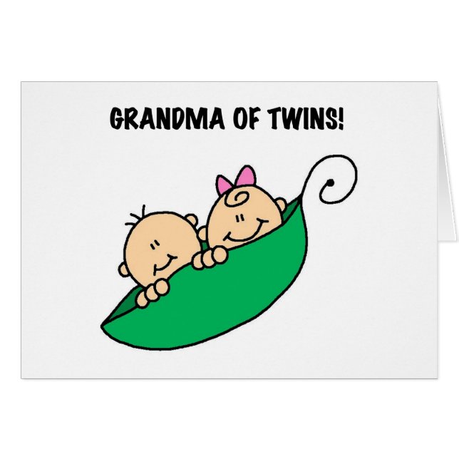 Grandma of Twins Tshirts and Gifts (Front Horizontal)