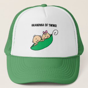 Grandma of Twins Tshirts and Gifts Trucker Hat