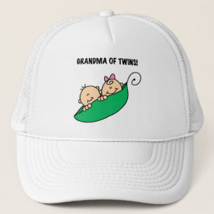 Grandma of Twins Tshirts and Gifts Trucker Hat