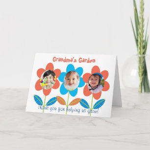 Grandma Personalised Birthday Card