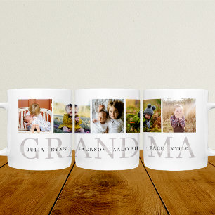 Grandma Personalised Photo Mug