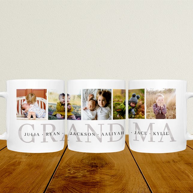 Grandma Personalised Photo Mug (Creator Uploaded)