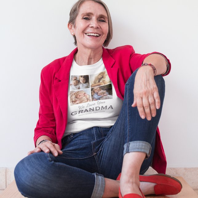 Grandma Phot Collage T-Shirt (Creator Uploaded)