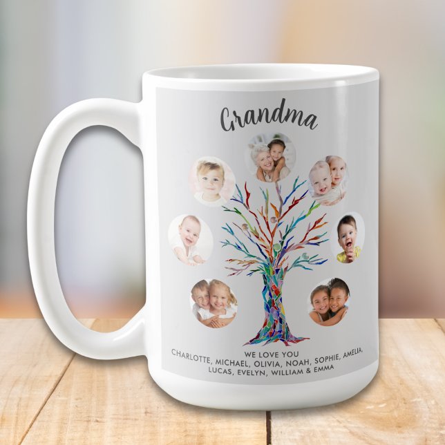 Grandma Photo Collage Coffee Mug (Creator Uploaded)