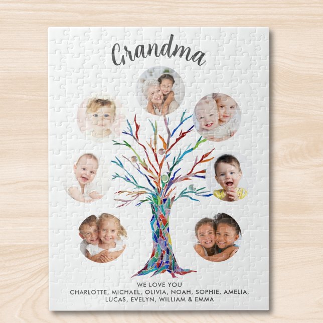 Grandma Photo Collage Jigsaw Puzzle (Creator Uploaded)