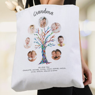 Grandma Photo Collage  Tote Bag