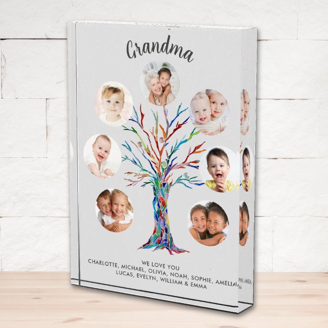 Grandma Photo Keepsake Photo Block (Creator Uploaded)