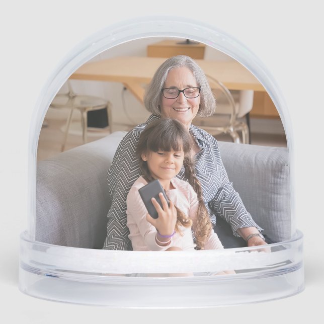 Grandma photo snowglobe (Front)