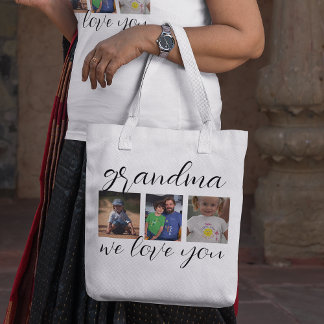 Grandma Photo  Tote Bag