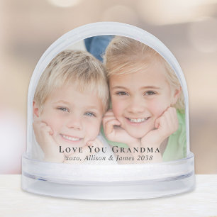Grandma Photos Keepsake Snowglobe