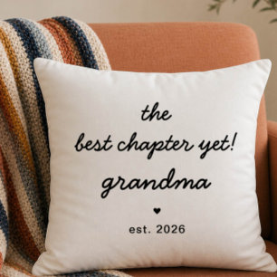Grandma Pillow Gift Best Chapter Yet