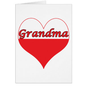 Grandma Polish Heart