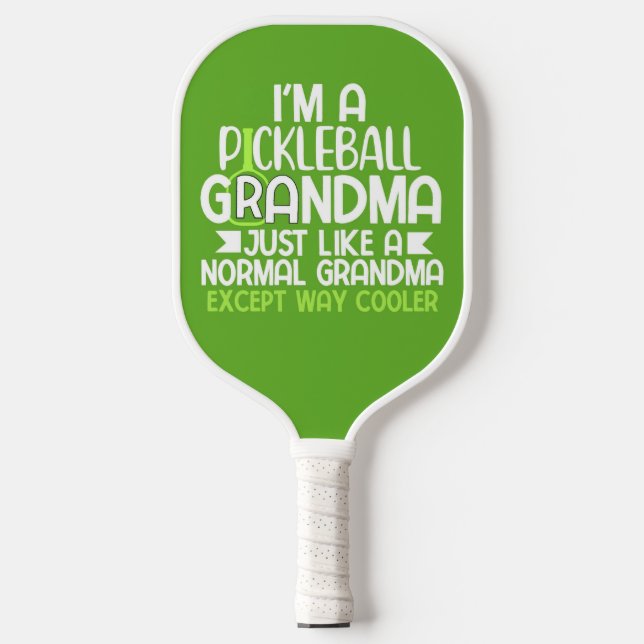 Grandma pride, Mother's Day Present Pickleball Paddle (Front)