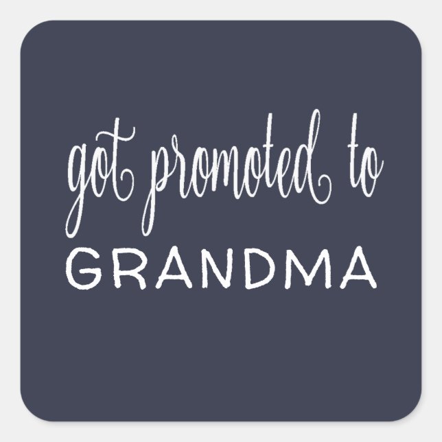 Grandma Promotion Sticker (Front)