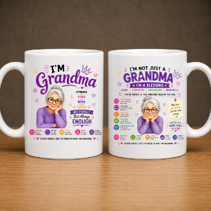 Grandma Quote Design Gift for Grandma Coffee Mug