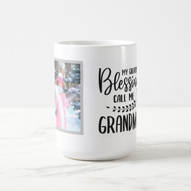 Grandma Quote with Photo Coffee Mug (Center)
