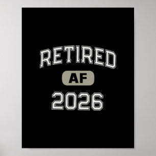 Grandma Retired Af 2026 Father Vacay Mother Cruise Poster