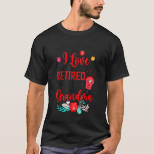 Grandma Retired Postal Worker Retirement Mail Lady T-Shirt