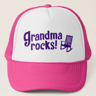 Grandma Rocks Trucker Hat