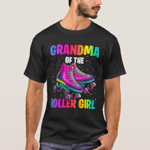 Grandma Roller Girl Roller Skating Birthday Matchi T-Shirt