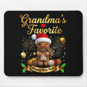 Grandma’s Favorite Gingerbread Crochet Doll For Cr Mouse Mat