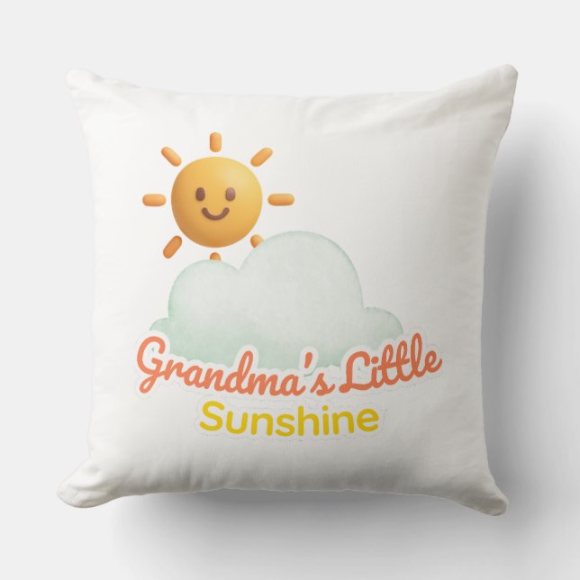 Grandma’s Little Sunshine Cushion (Front)