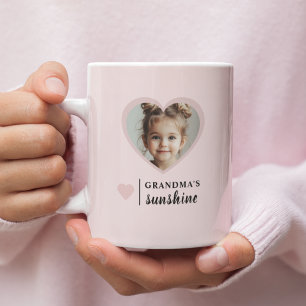 Grandma’s Sunshine Mug – Personalised Pink