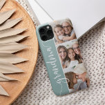 Grandma Script Photo Collage Case-Mate iPhone Case<br><div class="desc">Celebrate her grandma status with this special phone case featuring three treasured photos of her granddaughter,  grandson,  or grandchildren. "Grandma" appears along the left side in elegant calligraphy script lettering for a unique personal touch.</div>