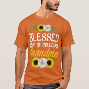 Grandma Shirt Blessed To Be Called Grandma Mothers