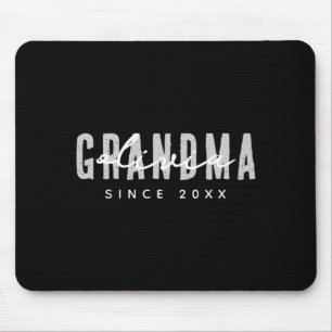 Grandma Since 20xx Modern Simple Preppy Mouse Mat