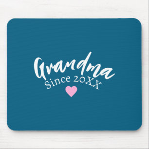 Grandma Since Year New Grandmother Gift _1 Mouse Mat