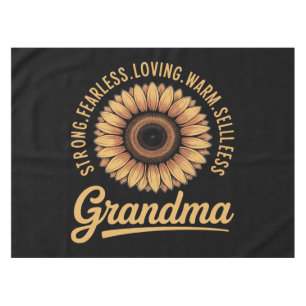 Grandma Sunflower Mothers day Tablecloth