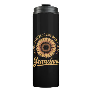 Grandma Sunflower Mothers day Thermal Tumbler