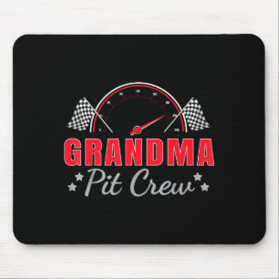 Grandma T Crew Race Car Driver Birthday Party Raci Mouse Mat