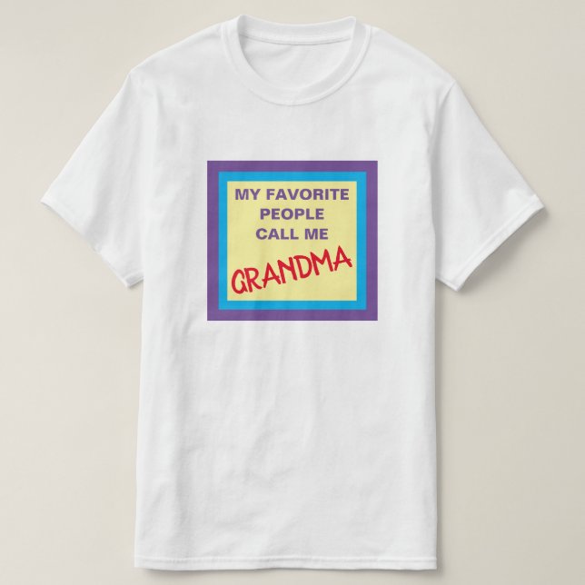 GRANDMA T-Shirt (Design Front)
