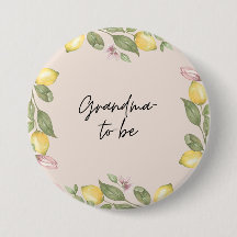 Grandma-to-be Button