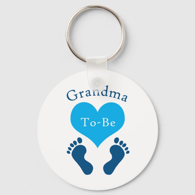 Grandma To-Be Key Ring (Front)