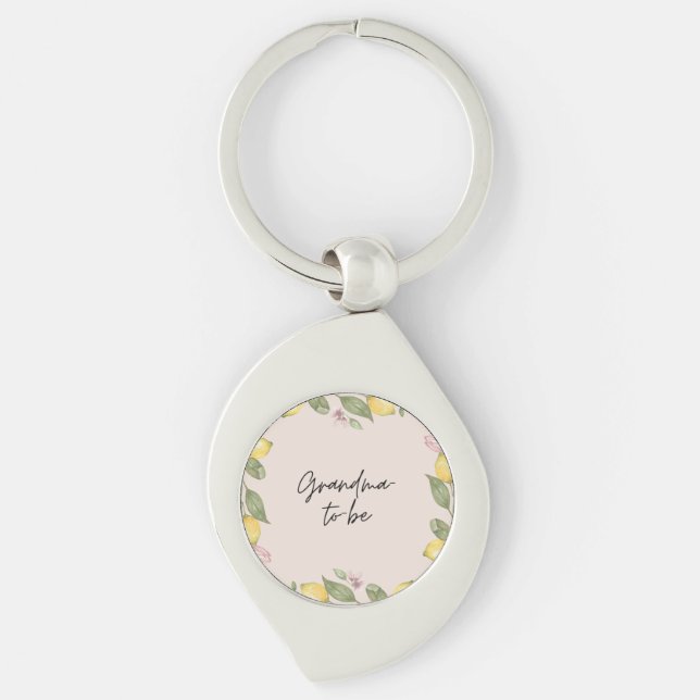 Grandma-to-be Key Ring (Front)