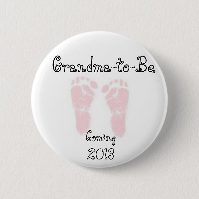 Grandma-to-Be, Pin (Front)