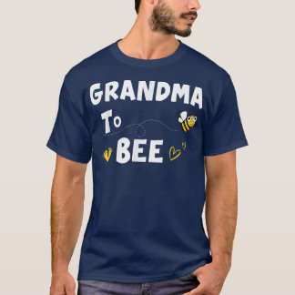 GRANDMA To Bee Funny Matching Family  T-Shirt