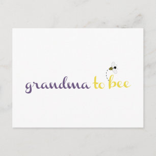Grandma To Bee Postcard