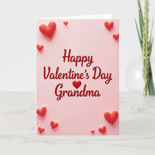 Grandma Valentines Day Sweet Card