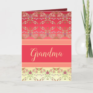 Grandma We All Love You Card