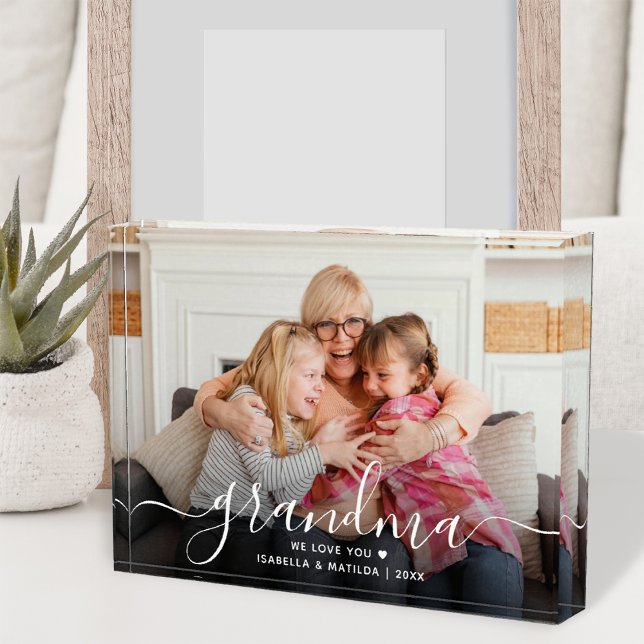 Grandma | We Love You Cute Photo Block (Creator Uploaded)