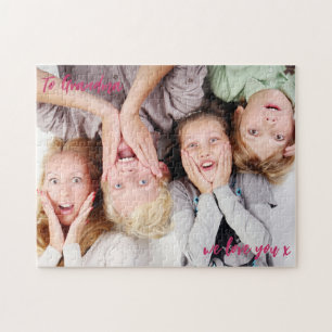 Grandma we love you , photo  jigsaw puzzle