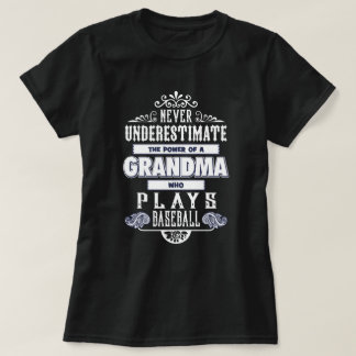 Grandma who plays baseball T-Shirt