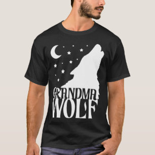 Grandma Wolf, Wolf Lover mustang gallop T-Shirt