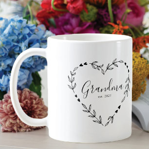 Grandma Year Est.  Coffee Mug