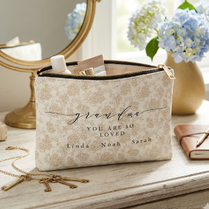 Grandma you are so loved  accessory pouch